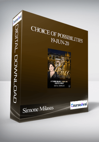 Simone Milasas – Choice Of Possibilities 19-Jun-20