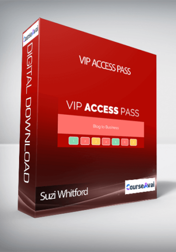 Suzi Whitford - VIP Access Pass