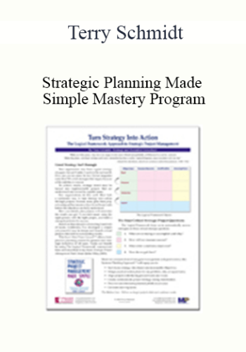 Terry Schmidt – Strategic Planning Made Simple Mastery Program