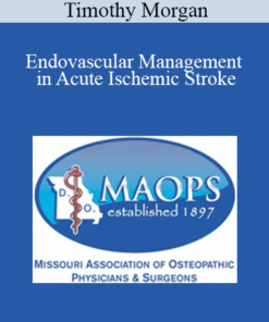 Timothy Morgan - Endovascular Management in Acute Ischemic Stroke