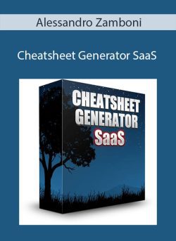 Alessandro Zamboni – Cheatsheet Generator SaaS