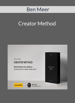 Ben Meer – Creator Method