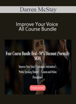 Darren McStay – Improve Your Voice All Course Bundle