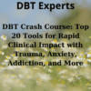 DBT Crash Course: Top 20 Tools for Rapid Clinical Impact with Trauma, Anxiety, Addiction, and More By DBT Experts