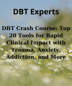 DBT Crash Course: Top 20 Tools for Rapid Clinical Impact with Trauma, Anxiety, Addiction, and More By DBT Experts