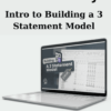 Intro to Building a 3 Statement Model By Your CFO Guy