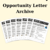 Opportunity Letter Archive By Duston McGroarty