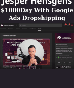 $1000Day With Google Ads Dropshipping By Jesper Hensgens