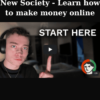 New Society - Learn how to make money online By AI Agents