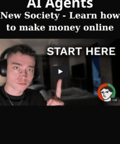 New Society - Learn how to make money online By AI Agents