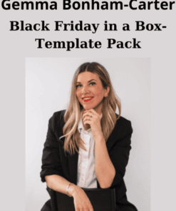 Black Friday in a Box-Template Pack By Gemma Bonham-Carter
