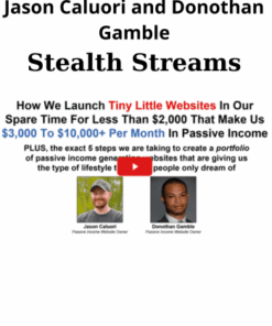 Stealth Streams By Jason Caluori and Donothan Gamble