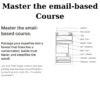 Master the email-based Course By Will Steiner
